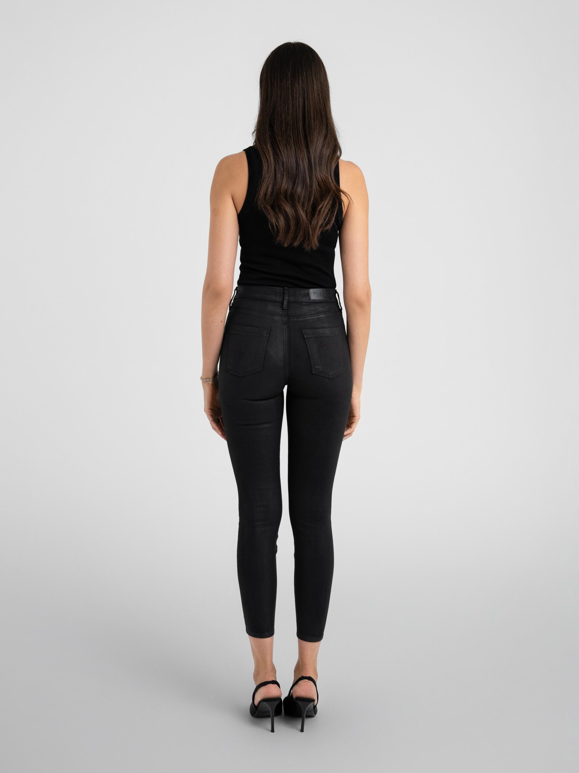 Bombshell Skinny in Slick Black