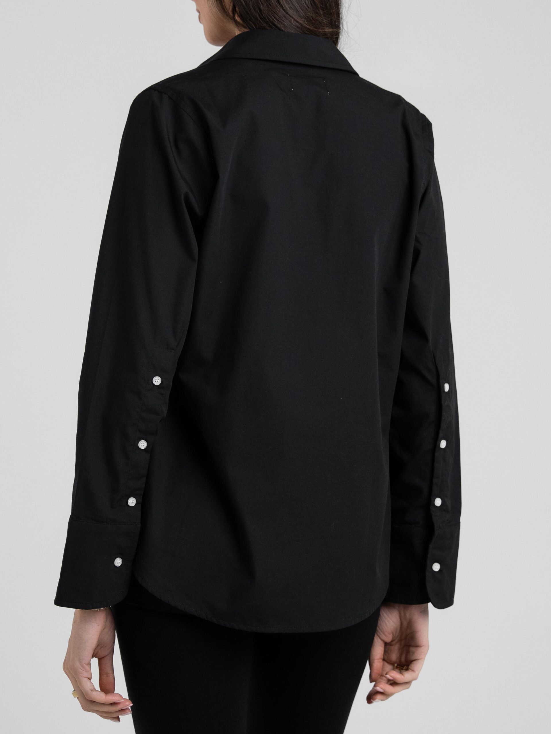 Billy Classic Button Down In Black