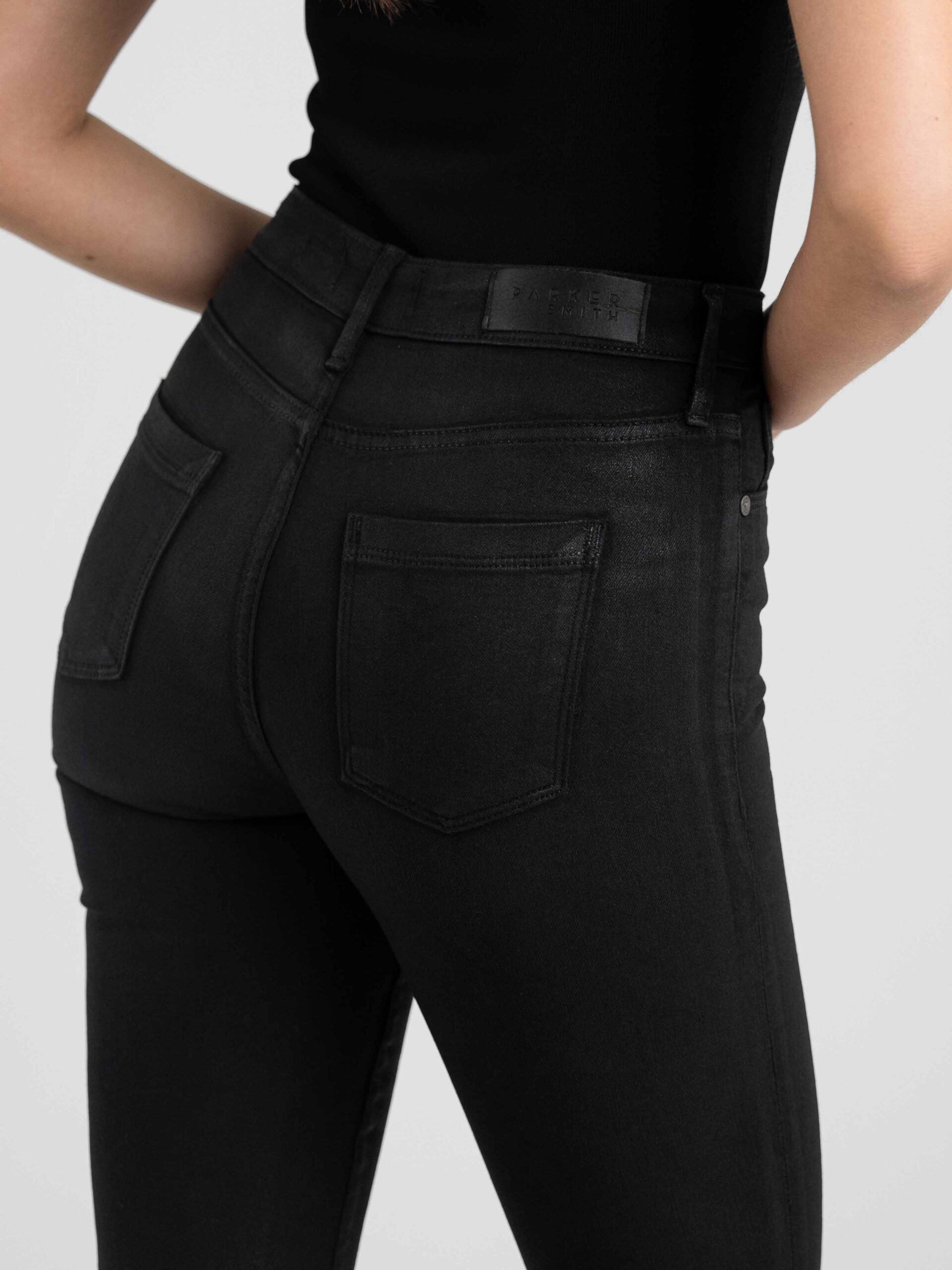 Bombshell Skinny in Slick Black