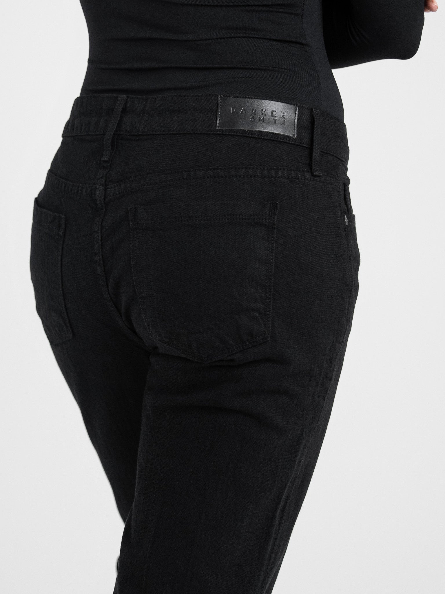 Byron Crop Straight w/Step Fray Hem in Stallion