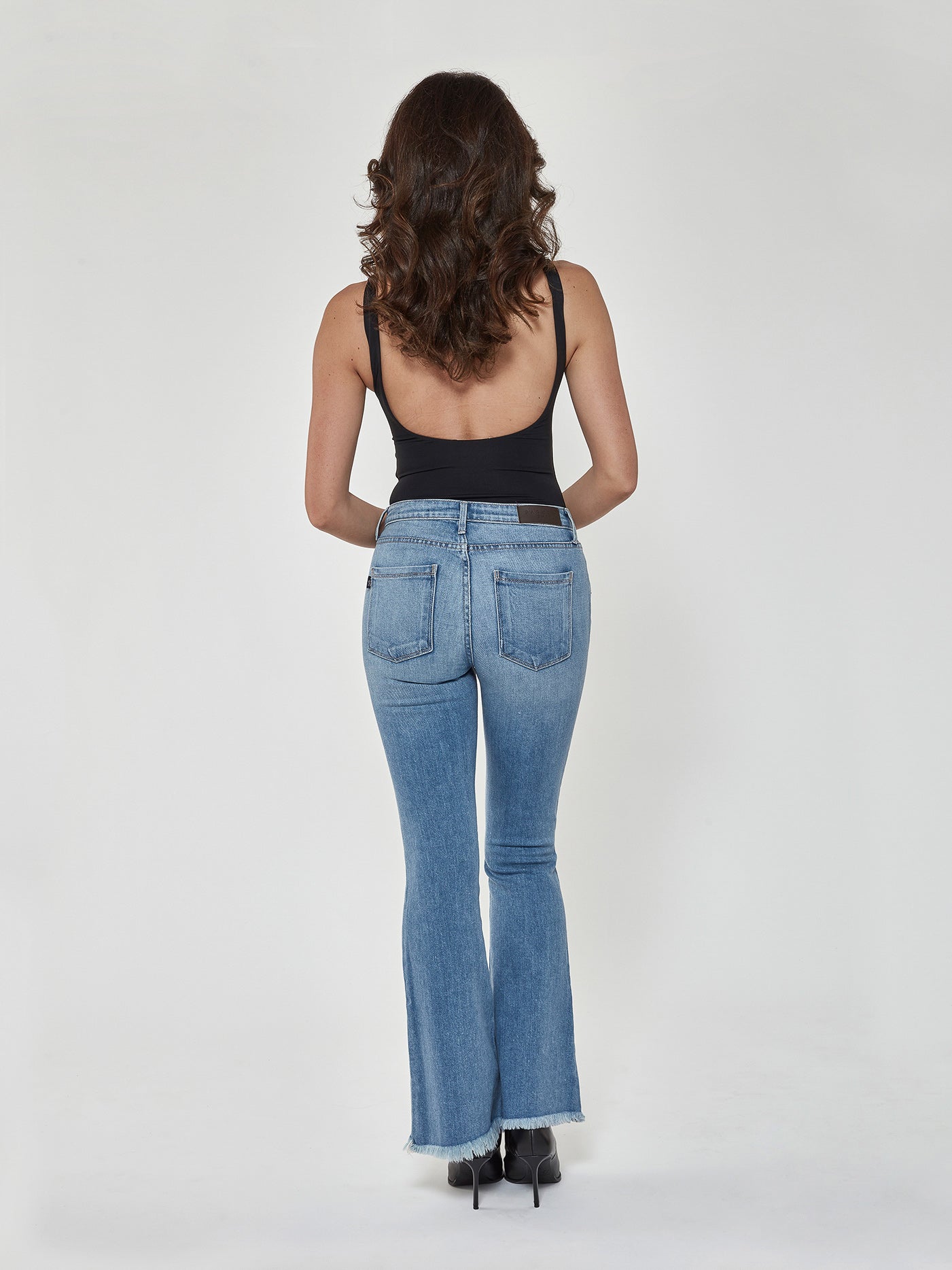 31” Bombshell Wide Bell w/Fringe in Jaylin