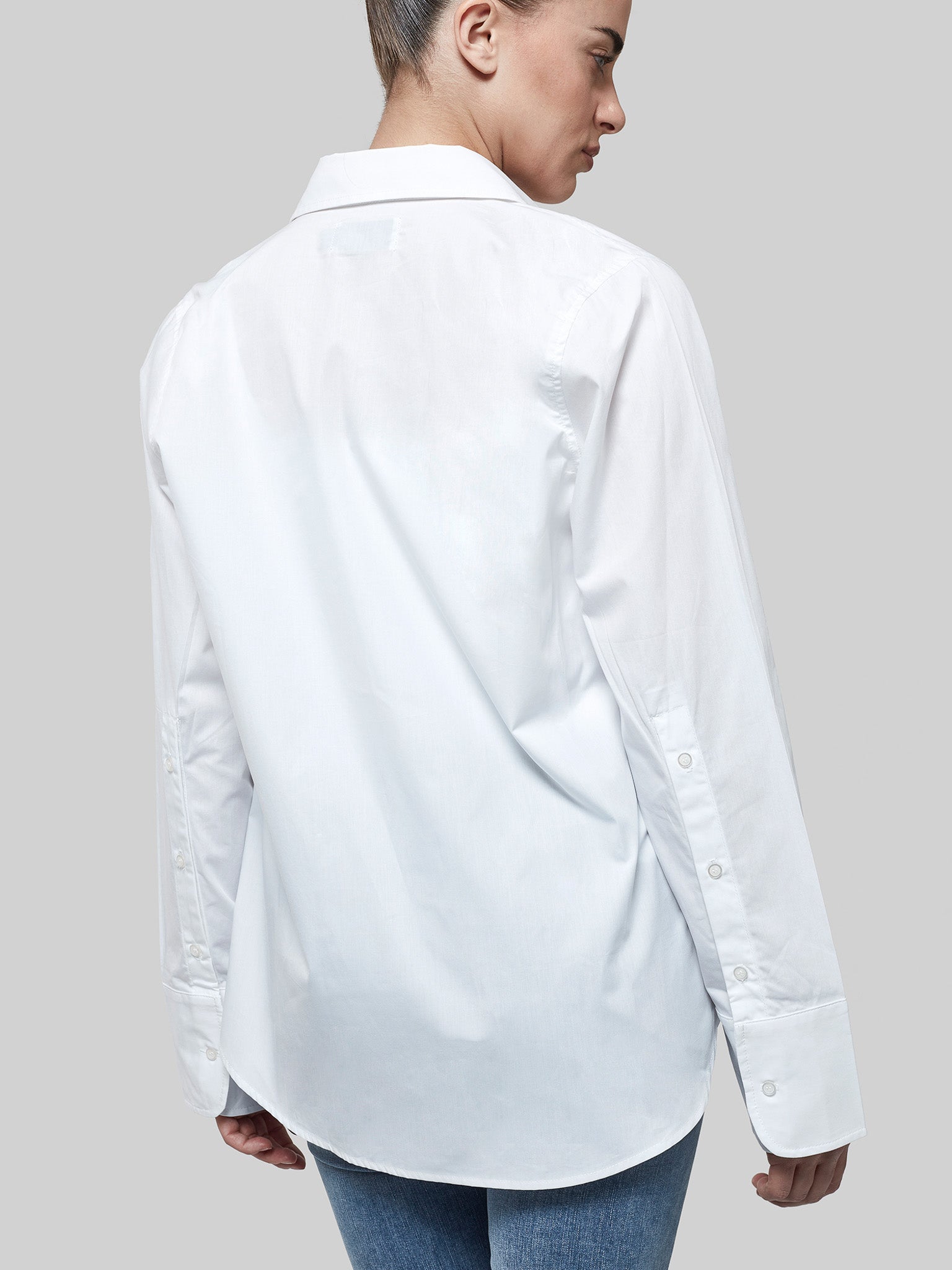 Billy Classic Button Down In White