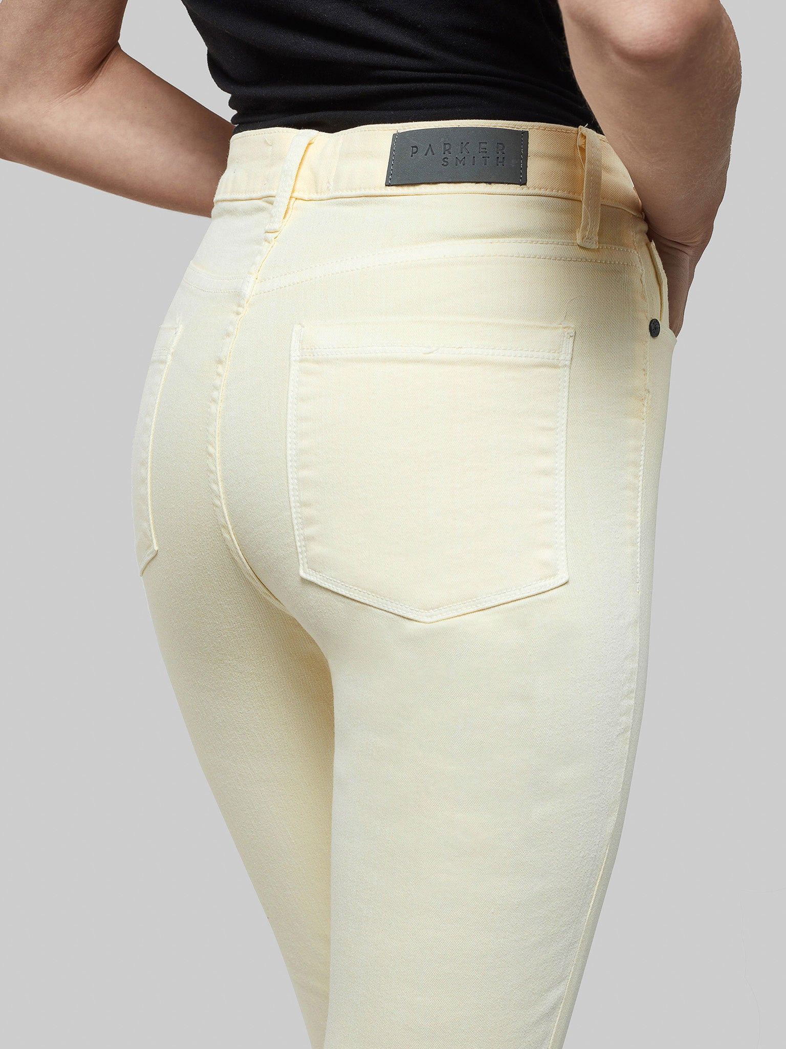 Bombshell Skinny w/RawHem in Creamsicle