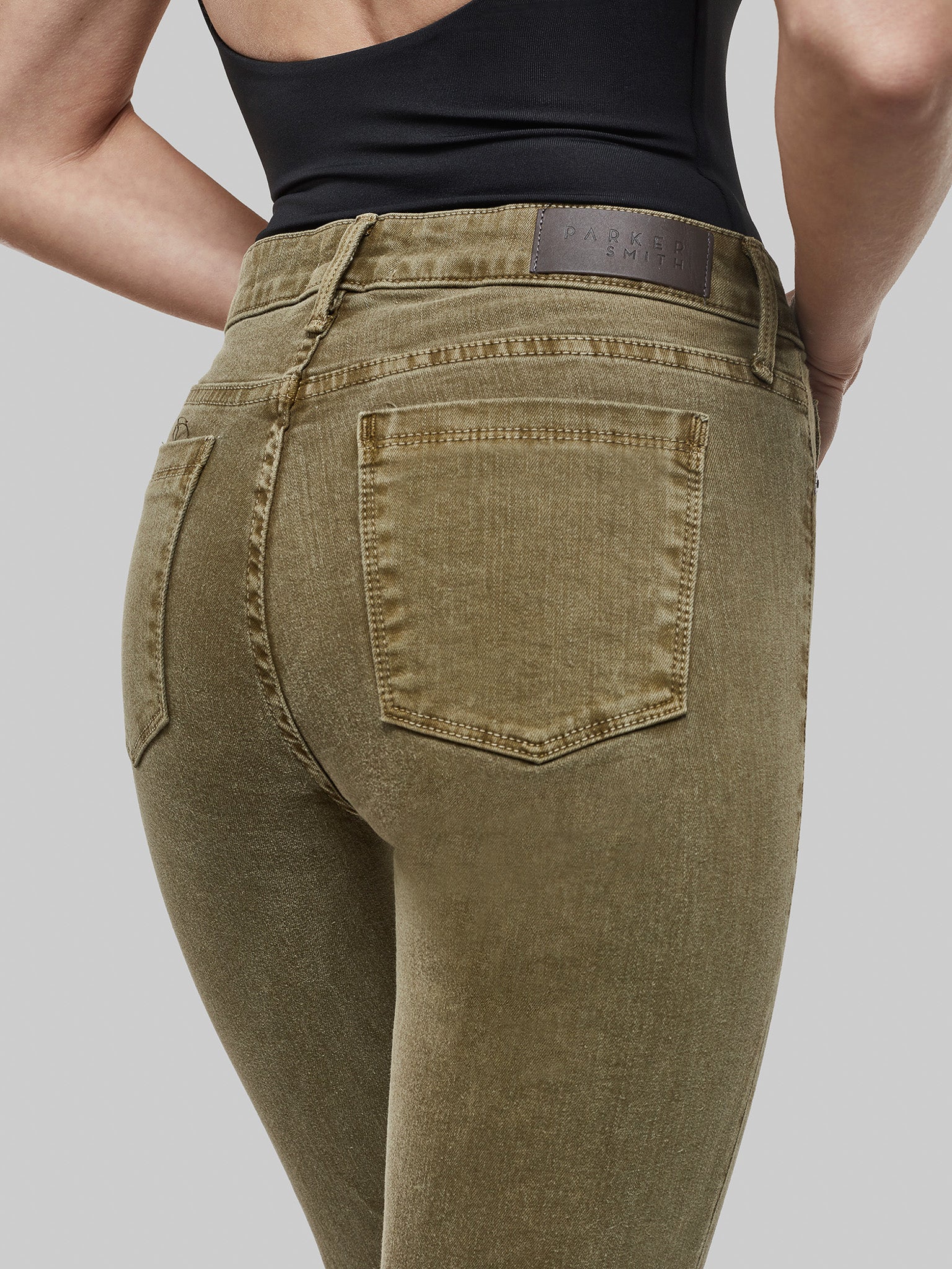 Bowery Crop Skinny in Army