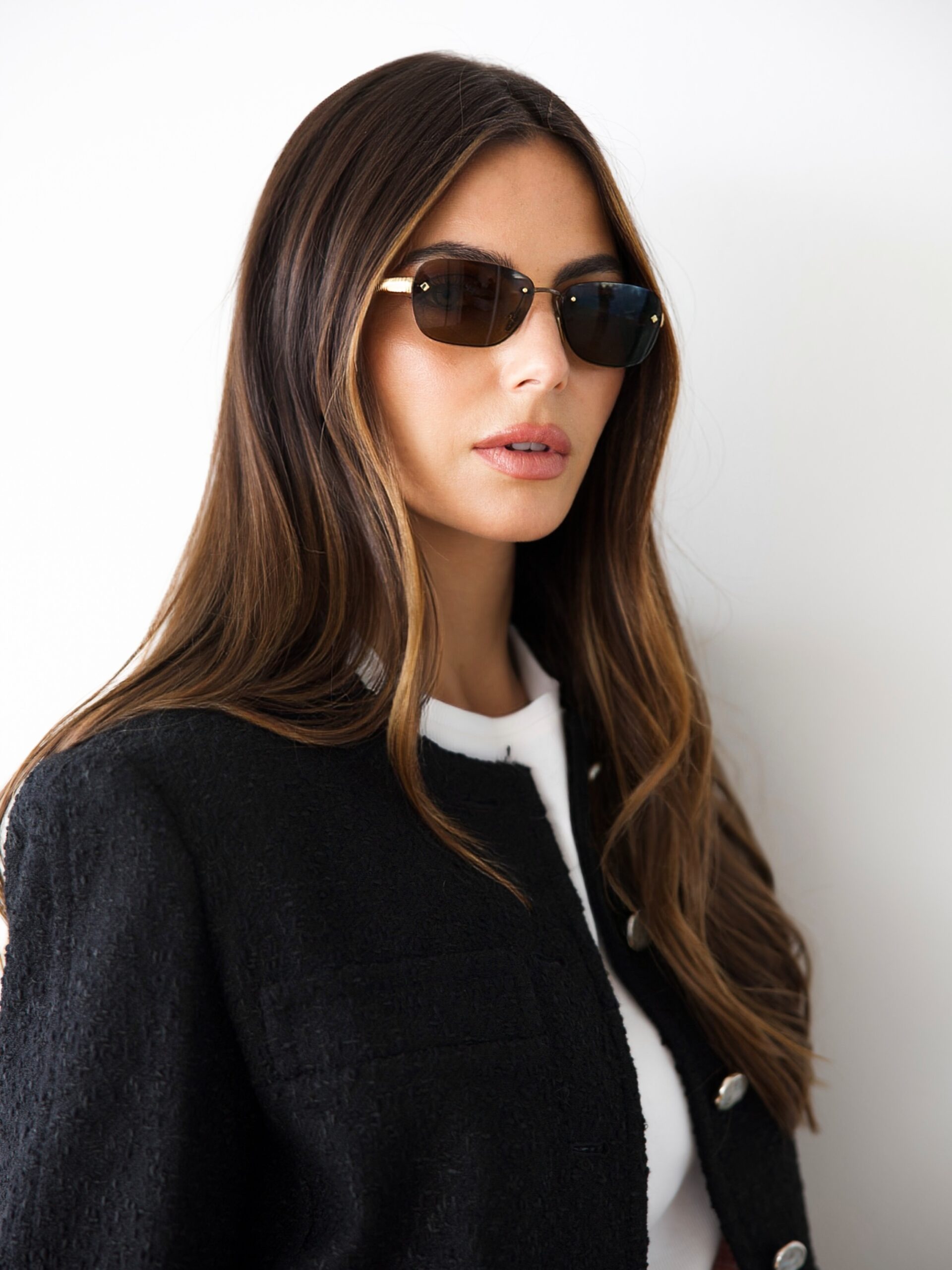 Bouclé Tweed Cropped Jacket